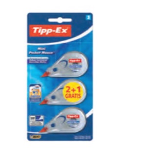 Tipp -ex mini pocket mouse 2+1 free