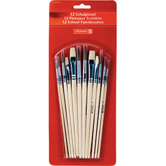 Brunnen school paint brushes