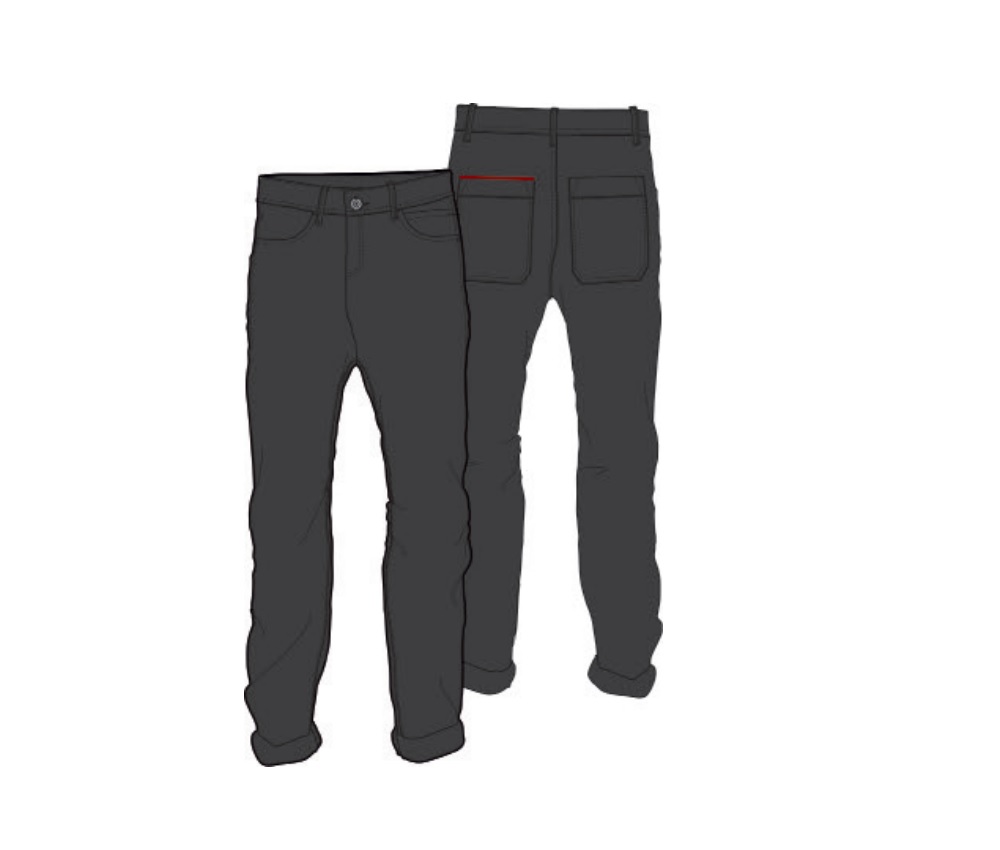 Boys Grey Trousers Junior School