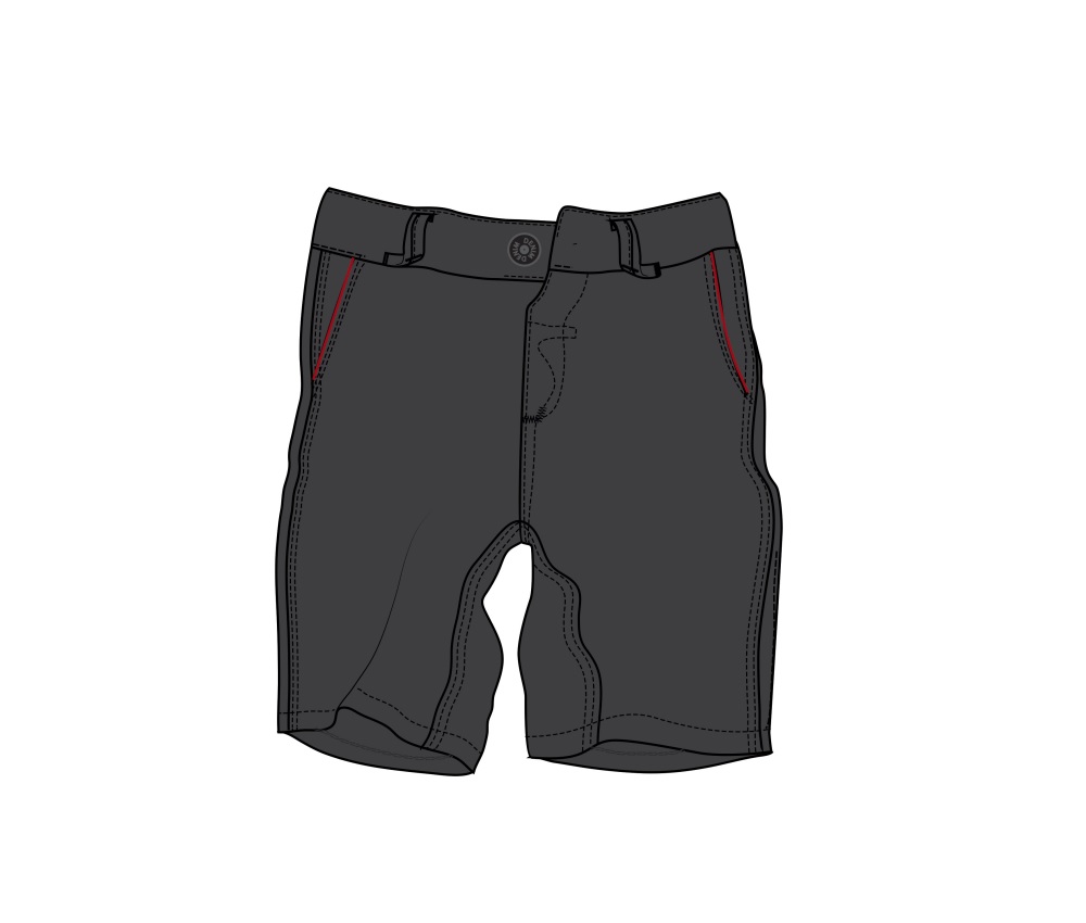 Grey short trouser for Junior school