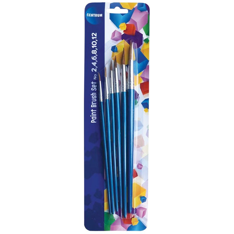 Centrum paint brushes - set of 6 pcs
