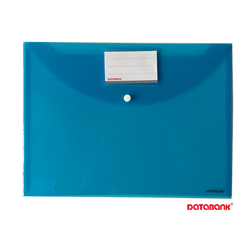 Databank button file A4+ blue