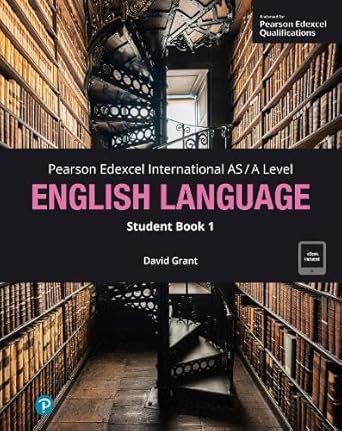 EDEXCEL IAS ENGLISH LANGUAGE  STUDENT BOOK