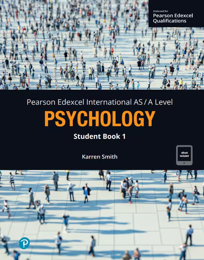 EDEXCEL IAS PSYCHOLOGY STUDENT BOOK 1