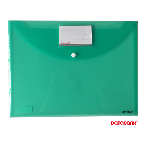 Databank button file A4+ Green