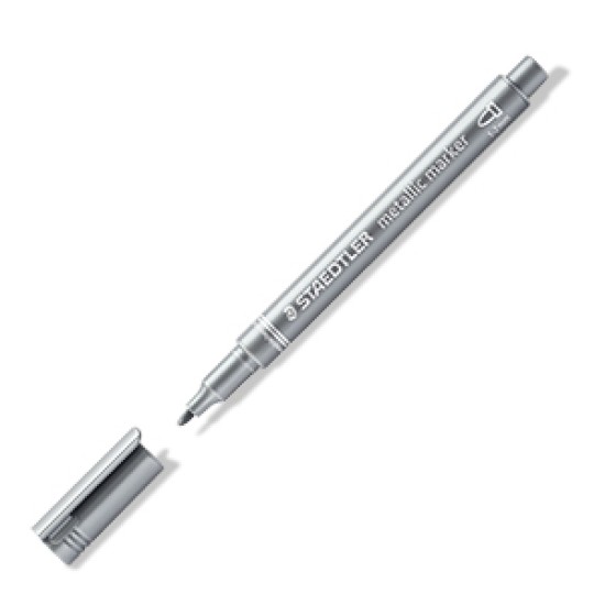 Marker Staedtler metallic silver