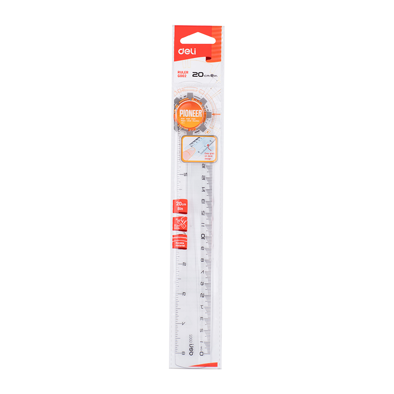 Deli ruler 20 cm